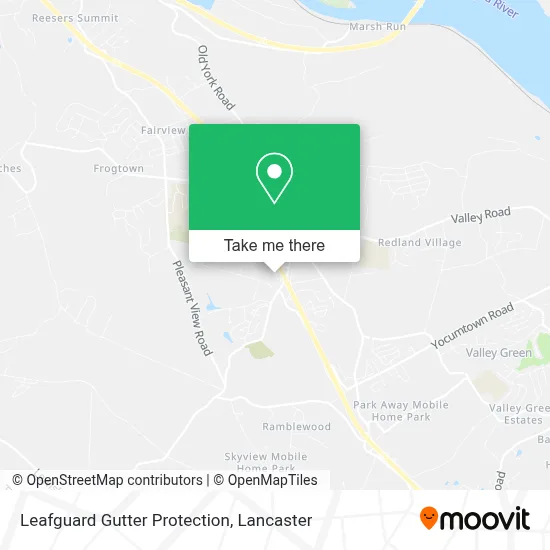 Leafguard Gutter Protection map