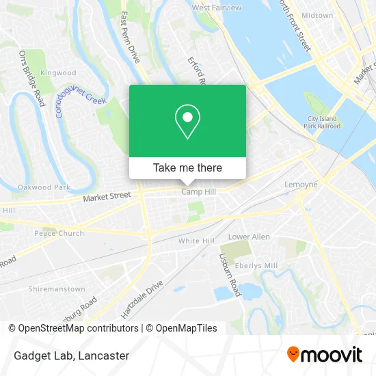 Gadget Lab map
