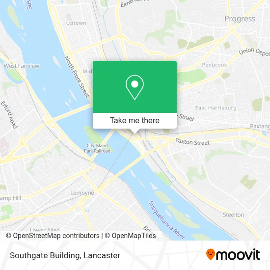 Southgate Building map