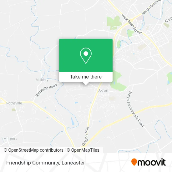 Friendship Community map