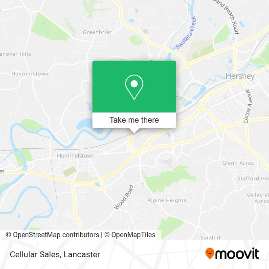 Cellular Sales map