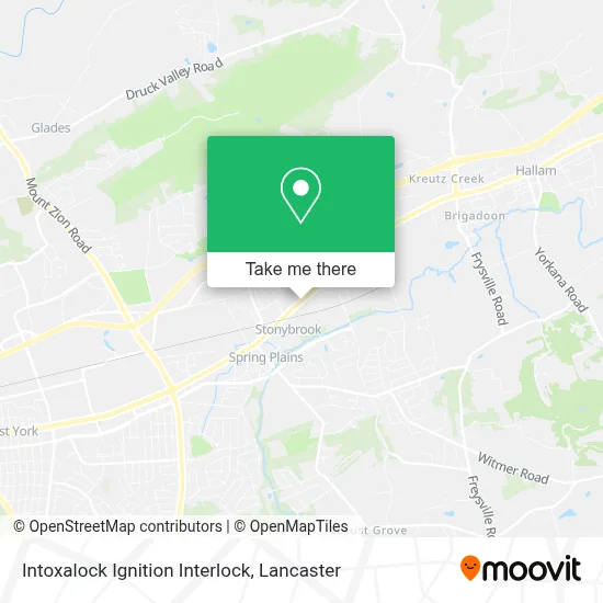 Intoxalock Ignition Interlock map