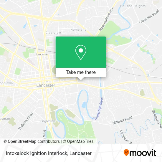 Intoxalock Ignition Interlock map