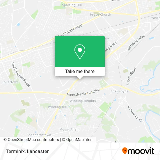 Terminix map