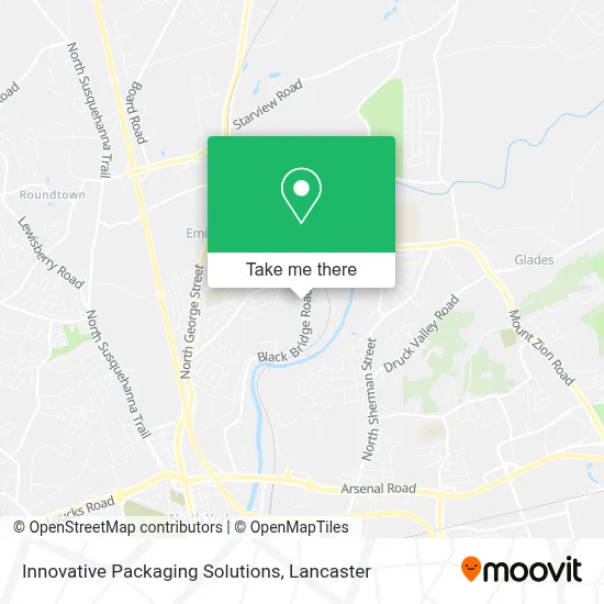 Innovative Packaging Solutions map
