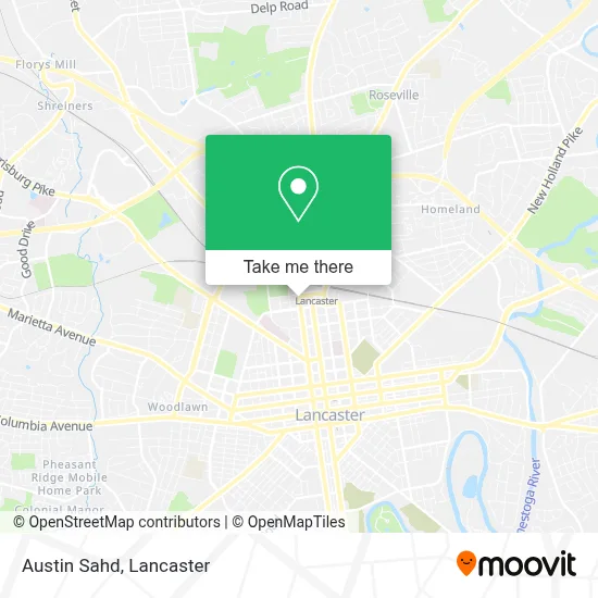 Austin Sahd map