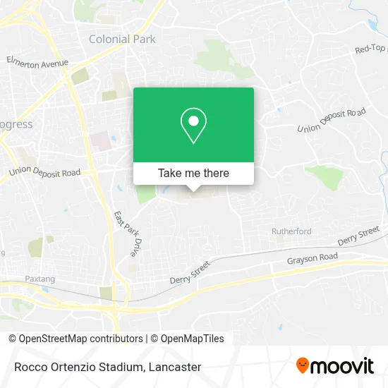 Rocco Ortenzio Stadium map