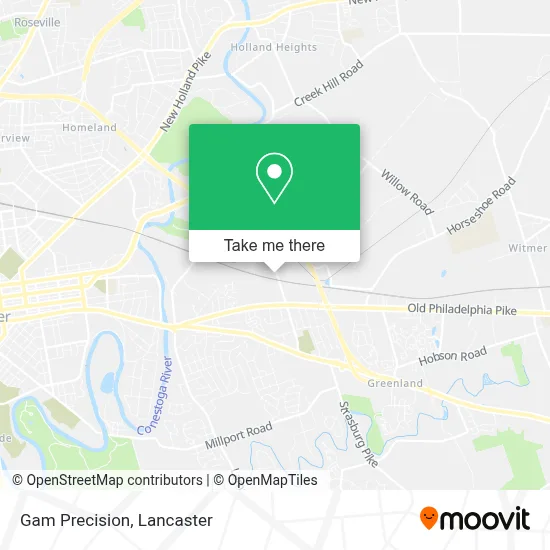 Gam Precision map