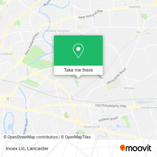 Inoex Llc map