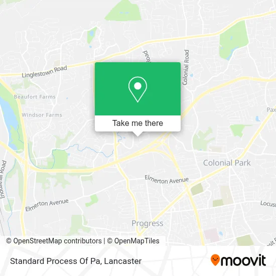 Standard Process Of Pa map