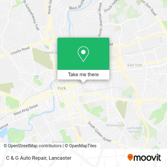 C & G Auto Repair map