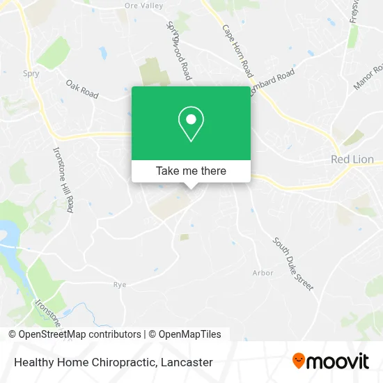 Healthy Home Chiropractic map
