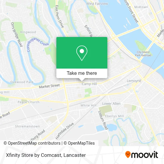 Xfinity Store by Comcast map