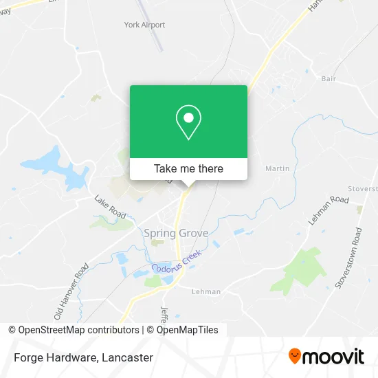 Forge Hardware map