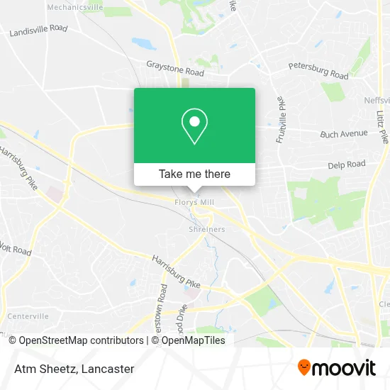 Atm Sheetz map