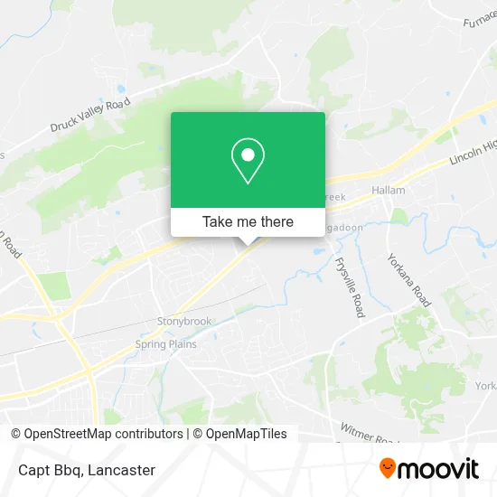 Capt Bbq map
