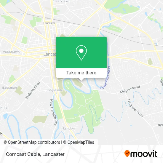 Comcast Cable map