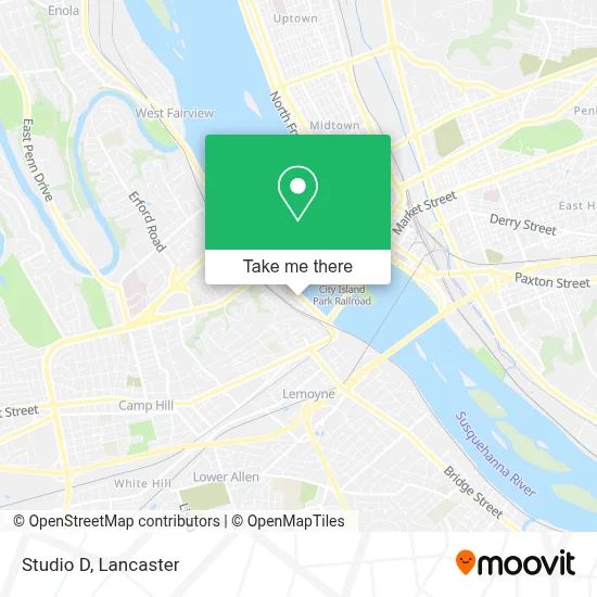 Studio D map