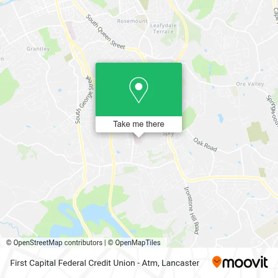 First Capital Federal Credit Union - Atm map
