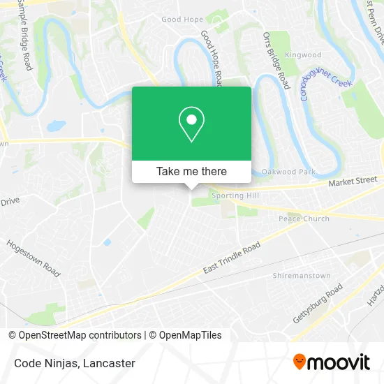 Code Ninjas map