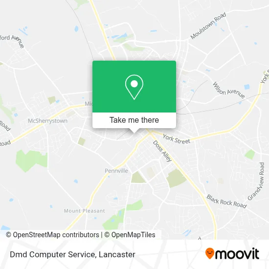 Dmd Computer Service map