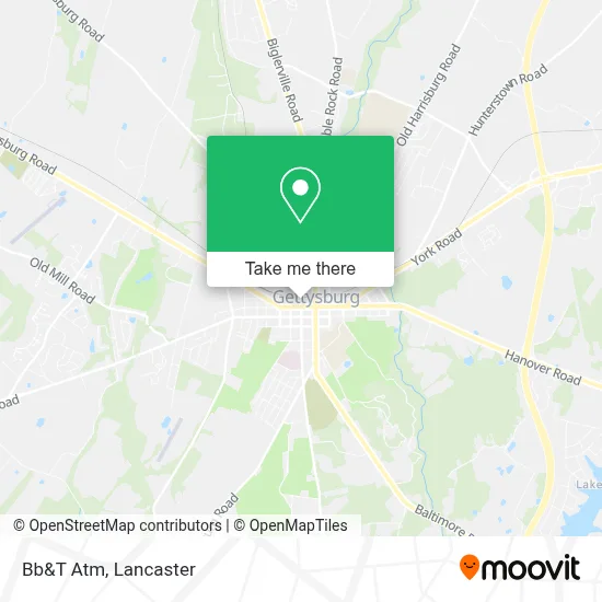 Bb&T Atm map