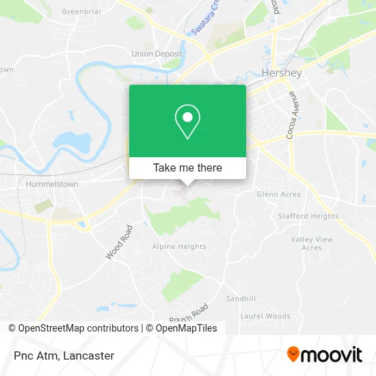 Pnc Atm map