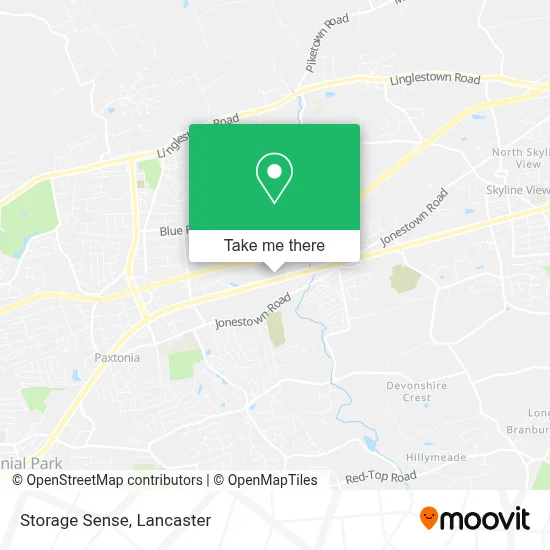 Storage Sense map
