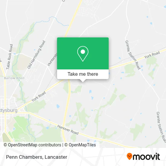 Penn Chambers map