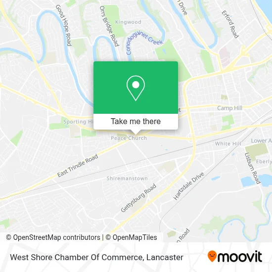 West Shore Chamber Of Commerce map