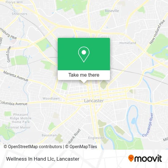 Wellness In Hand Llc map