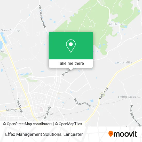 Effex Management Solutions map