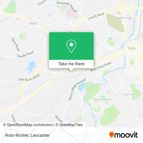 Roto-Rooter map