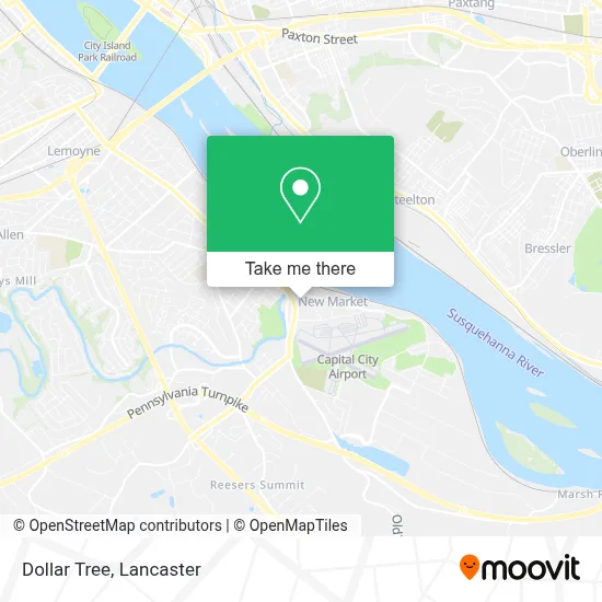 Dollar Tree map