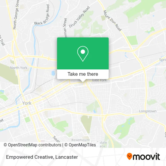 Empowered Creative map