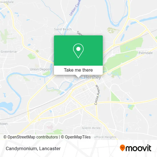 Candymonium map