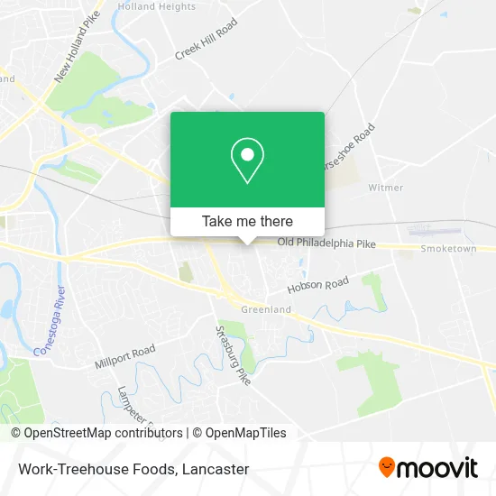 Work-Treehouse Foods map