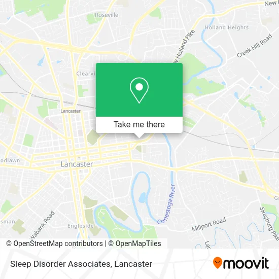 Sleep Disorder Associates map