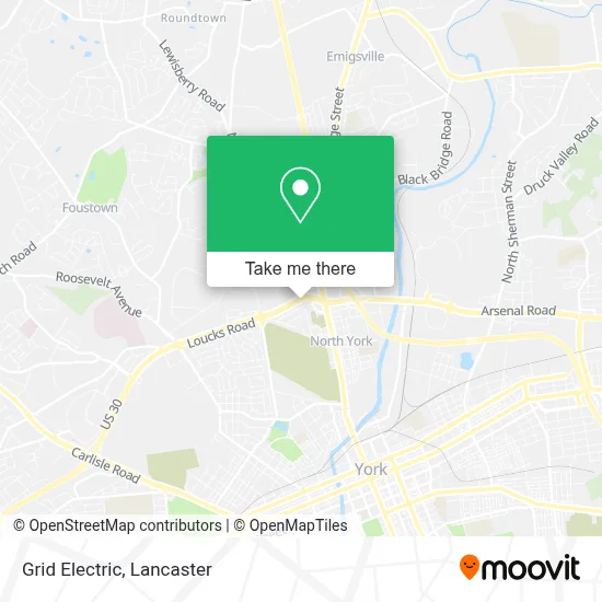 Grid Electric map