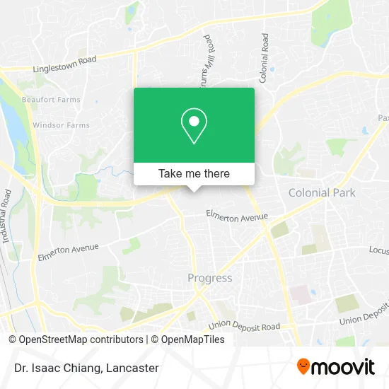 Dr. Isaac Chiang map
