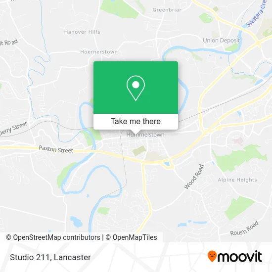 Studio 211 map