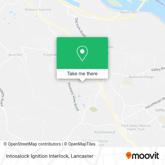 Intoxalock Ignition Interlock map