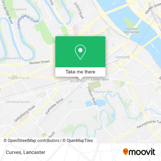 Curves map