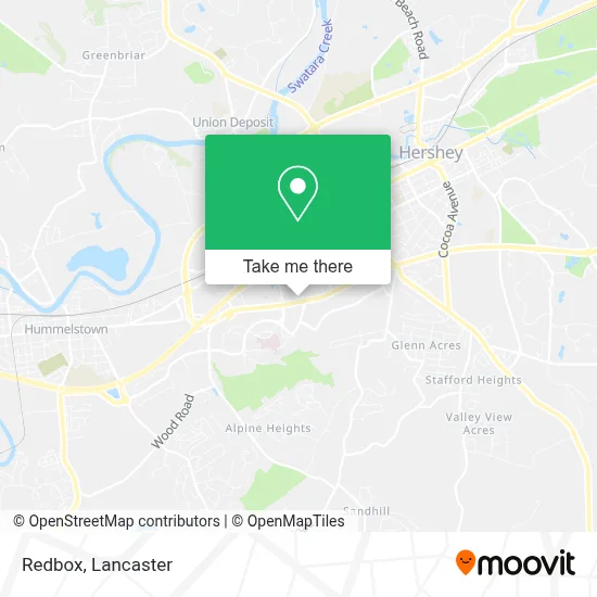 Redbox map