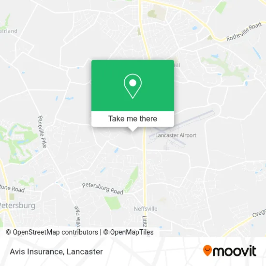 Avis Insurance map