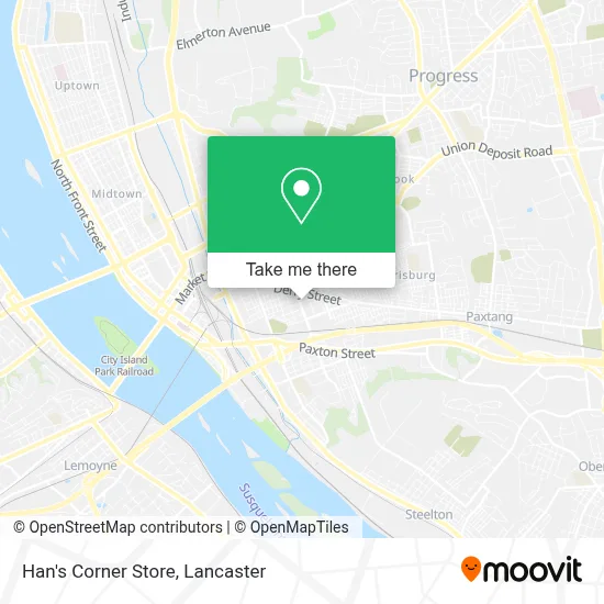 Han's Corner Store map