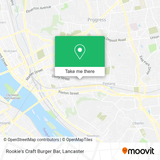 Rookie's Craft Burger Bar map
