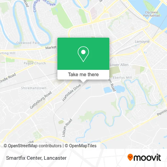 Smartfix Center map