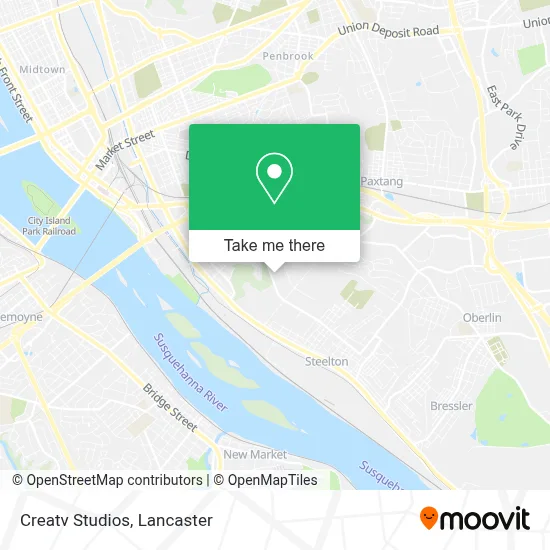 Creatv Studios map