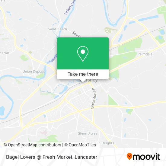 Bagel Lovers @ Fresh Market map